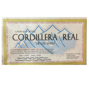 MAPA CORDILLERA REAL