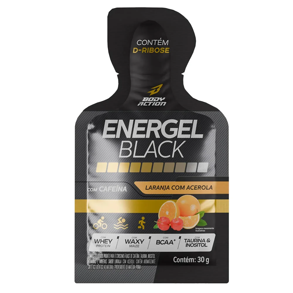 ENERGEL BLACK NARANJA CON ACEROLA
