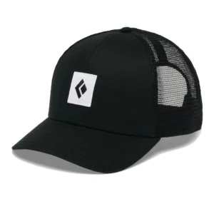 BD TRUCKER HAT Black-Black-White Icon Patch