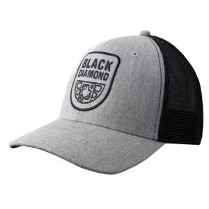 BD TRUCKER HAT Heathered Aluminum-Black