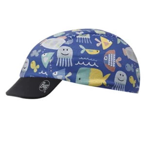CAP BABY OCEAN BLUE-WHITE