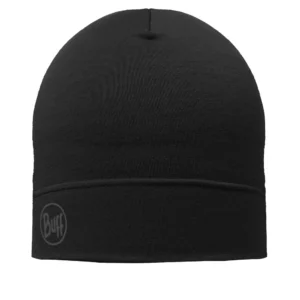 MERINO LIGHTWEIGHT BEANIE SOLID BLACK