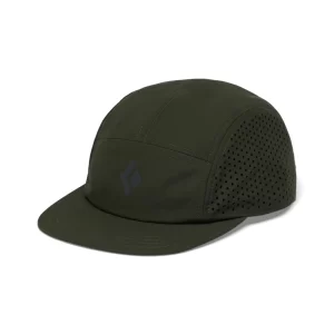 5-PANEL SYNTHETIC CAP Dark Moss-Anthracite Icon Logo