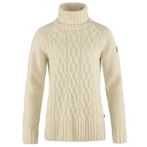 Övik Cable Knit Roller Neck W