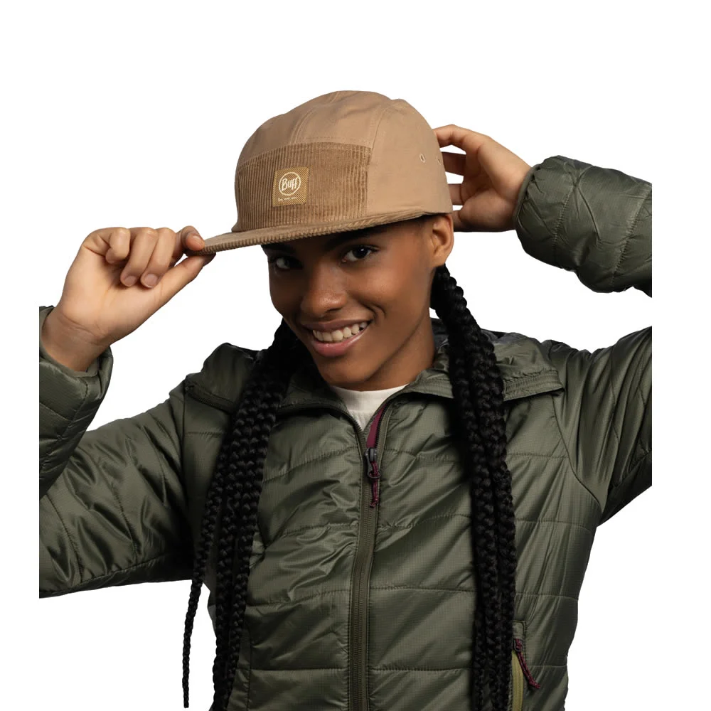 Buff® GORRA DE SOL 5 PANEL CHILL CAP SOLID CAMEL06