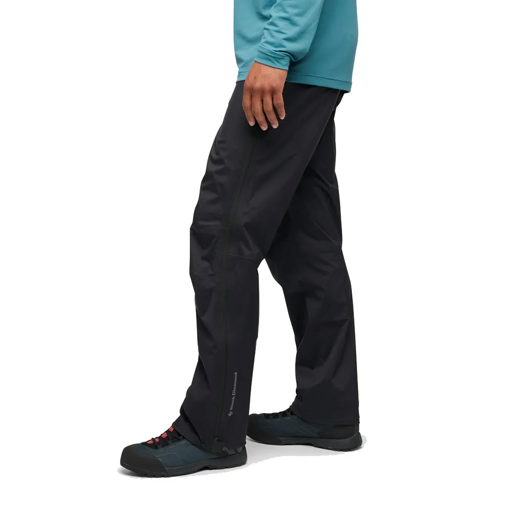 M FINELINE STRCH FZ PANTS SHRT Black02