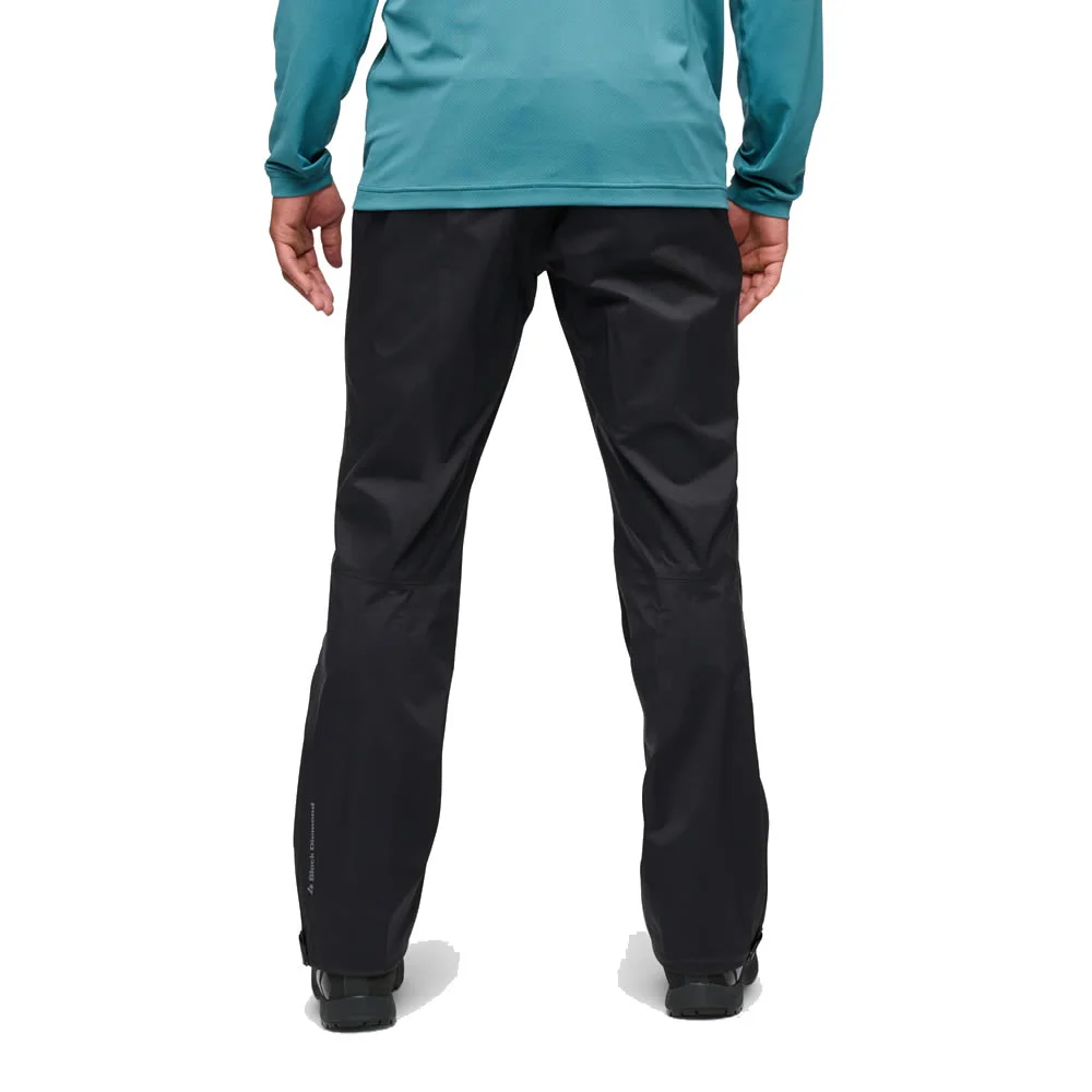 M FINELINE STRCH FZ PANTS SHRT Black03