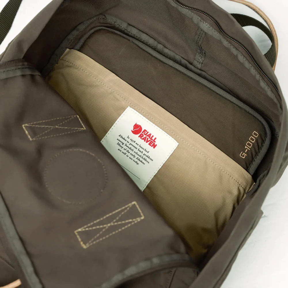 Kånken No. 2 Laptop 15 Dark Olive9