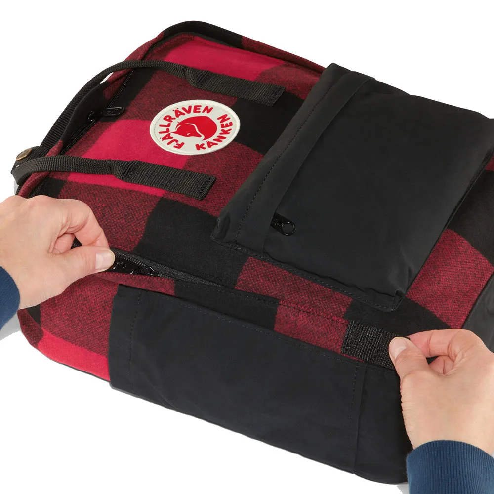 Kånken ReWool Red-Black11
